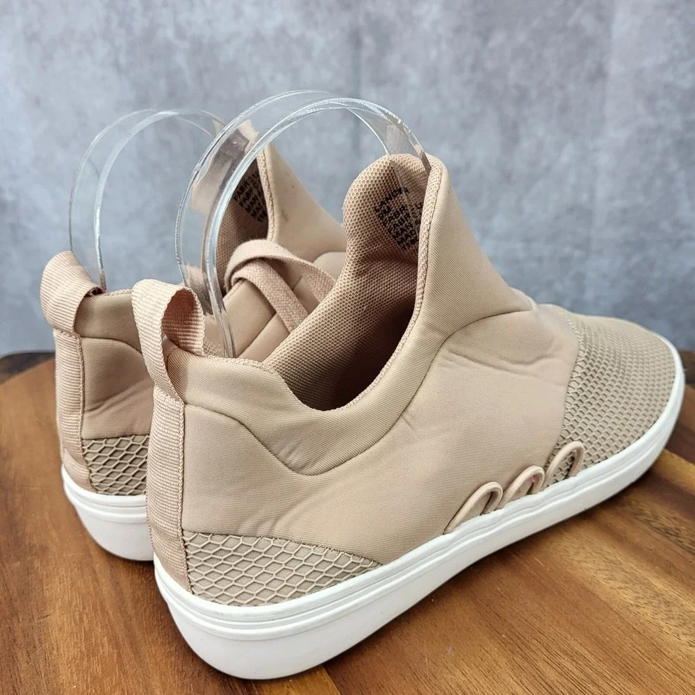 Steve Madden Lancer Sneakers Womens 9 Blush Pink Slip On Casual Shoes * - Picture 9 of 13
